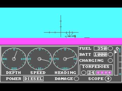 Youtube: GATO (PC/DOS) 1984, Spectrum Holobyte, inc