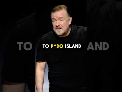Youtube: Ricky Gervais talks about Hosting the Golden Globes #comedyvideo #funnycomedy #standupcomedy