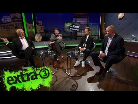 Youtube: extra 3 Spezial: Der Abend der Legenden vom 16.09.2015 | extra 3 | NDR