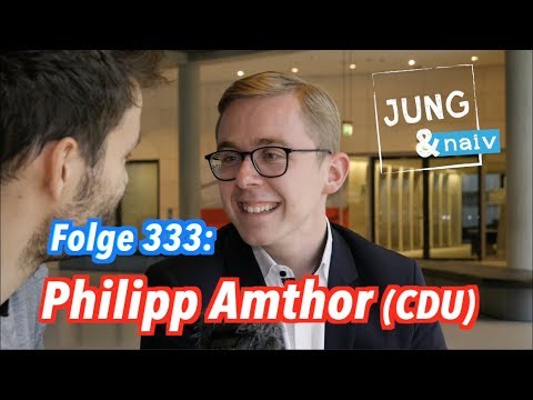 Youtube: Philipp Amthor (CDU), Deutschlands jüngster direktgewählter Abgeordneter - Jung & Naiv: Folge 333