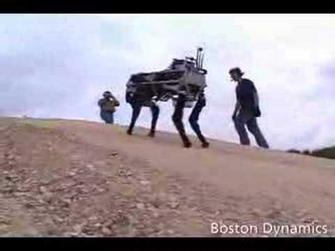 Youtube: Boston Dynamics BIGDOG Robot