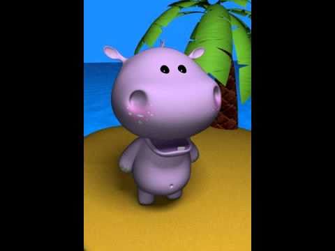 Youtube: Talking Hippo singing "Baby" By Justin Bieber