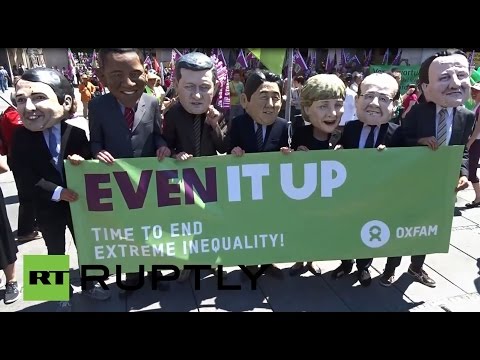 Youtube: LIVE: Protesters take on the G7 in the Bavarian town of Garmisch-Partenkirchen