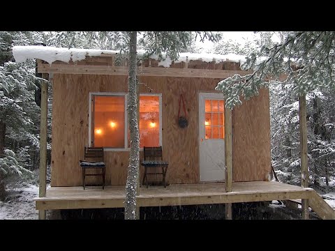 Youtube: Off Grid Cabin In The Woods....Start to finish