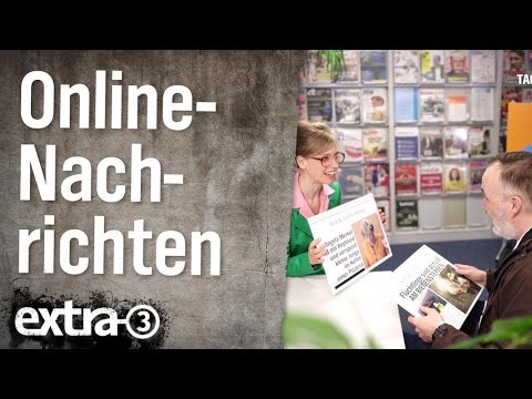 Youtube: Shop für Online-Nachrichten | extra 3 | NDR
