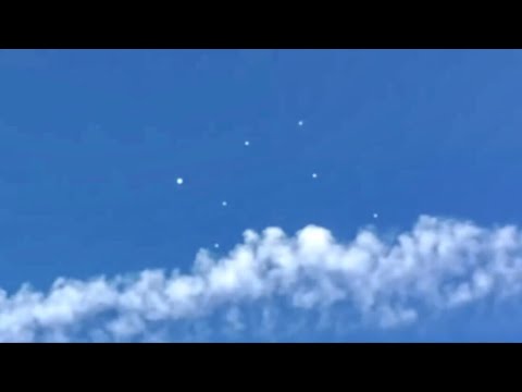 Youtube: Amazing UFO activity! UFO fleet controls Chemtrails, Sept 2014