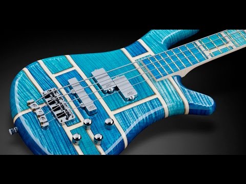 Youtube: Warwick Custom Shop Masterbuilt -  Streamer LX special patchwork blue HP
