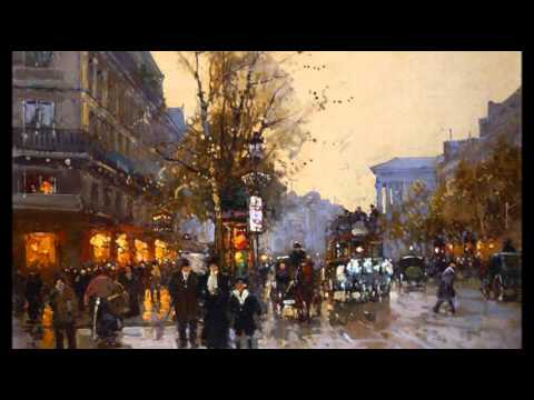 Youtube: Erik Satie ~ Once Upon A Time In Paris (Artwork by Edouard Leon Cortes)