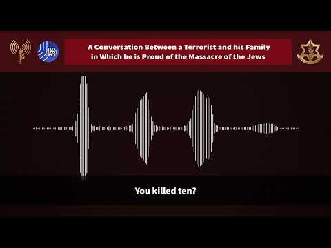 Youtube: Recorded: Hamas Terrorist Calls Father With Murdered Woman's Phone to Celebrate The Oct. 7 Massacre