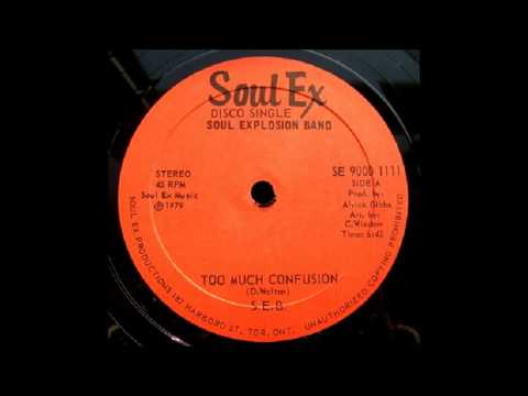 Youtube: 12'' Soul Explosion Band - Too Much Confusion (& dub)