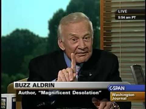 Youtube: C-SPAN: Buzz Aldrin Reveals Existence of Monolith on Mars Moon