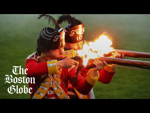 Youtube: Lexington and Concord reenactments bring history to life 250 years after the American Revolution