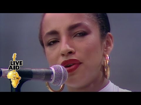 Youtube: Sade - Is It A Crime (Live Aid 1985)
