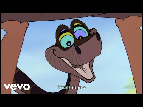 Youtube: Sterling Holloway - Trust In Me (The Python's Song) (From "The Jungle Book"/Sing-Along)