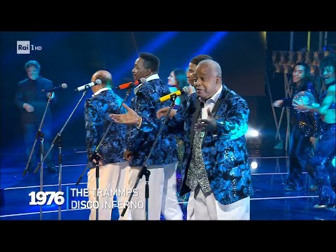 Youtube: The Trammps  cantano " Disco Inferno " - I migliori anni 19/05/2023