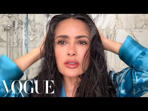 Youtube: Salma Hayek Pinault’s Daily Beauty Tricks | Beauty Secrets | Vogue