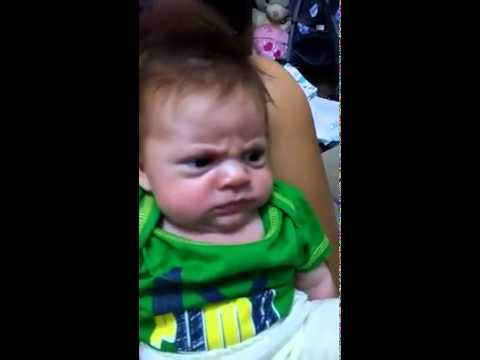 Youtube: Funny angry baby