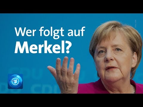 Youtube: Merkel kündigt Rückzug an: Wer folgt an der CDU-Spitze?
