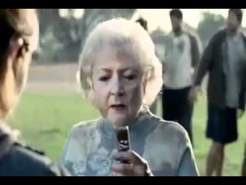 Youtube: betty white snickers commercial