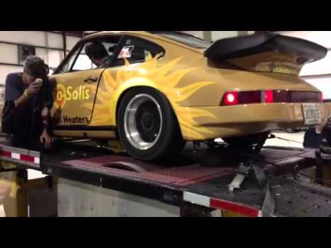 Youtube: Porsche 911 all electric car on dyno