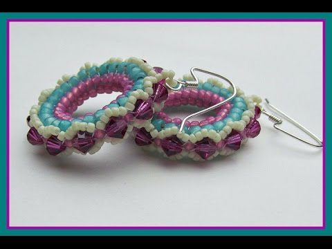 Youtube: Herringbone Hoop Earrings