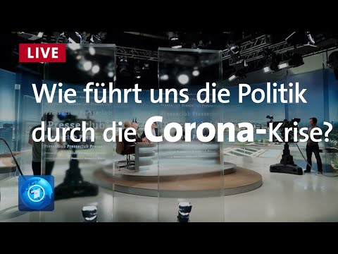 Youtube: Ein Jahr Corona - Wie führt uns die Politik durch die Krise? | ARD-Presseclub