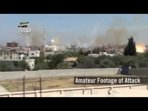 Youtube: View from Israel: IDF Camera's Register Syrian Army Attack