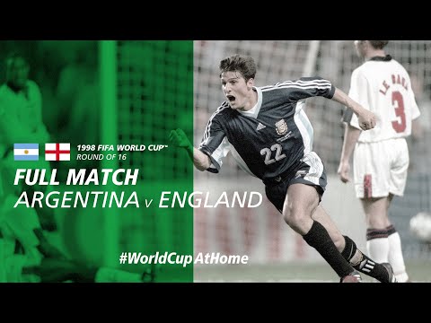 Youtube: Argentina v England | 1998 FIFA World Cup | Full Match