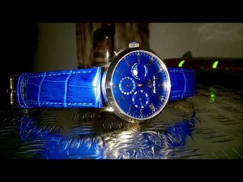 Youtube: Meine "MONDPHASENUHR" blaues Design