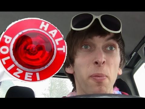 Youtube: Sandra in der Polizeikontrolle ! ! ! !