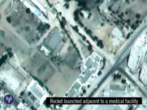 Youtube: A Rocket Launched at Israel from a Gaza Medical Facility