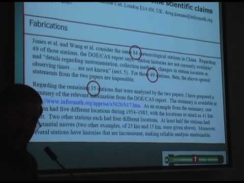 Youtube: Climate Change - Is CO2 the cause?-  pt 4 of 4