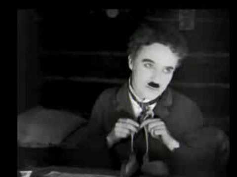 Youtube: charlie chaplin~goldrausch der Brötchentanz^^