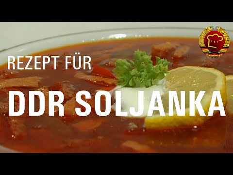 Youtube: DDR Soljanka schnell & einfach kochen wie früher - altes Rezept aus dem Osten!