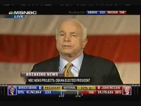 Youtube: John McCain Concession Speech