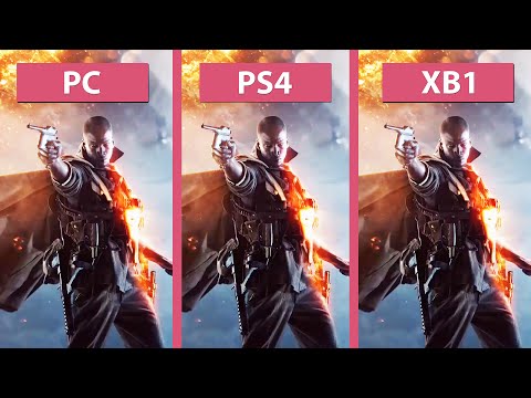 Youtube: Battlefield 1 – PC Ultra vs. PS4 vs. Xbox One Alpha Graphics Comparison