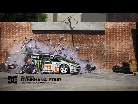 Youtube: DC SHOES: KEN BLOCK'S GYMKHANA FOUR; THE HOLLYWOOD MEGAMERCIAL