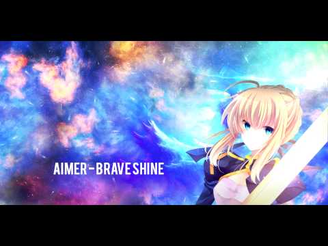 Youtube: Aimer - Brave Shine [Full] Fate/Stay Night Unlimited Blade Works (2015) OP