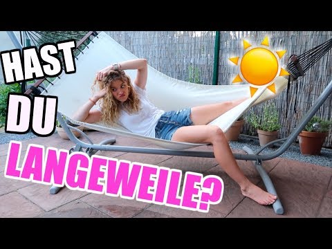 Youtube: 20 Tipps gegen Langeweile in den SOMMERFERIEN 2018! ♡ BarbaraSofie