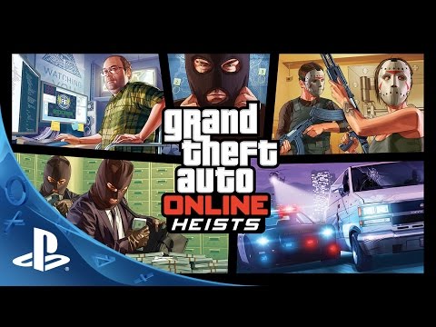 Youtube: Grand Theft Auto Online Heists Trailer | PS4, PS3