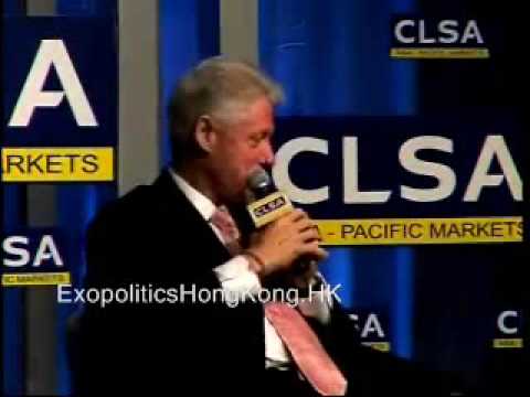 Youtube: Clinton's (UFO) Speech in Hong Kong 14 Sep 2005