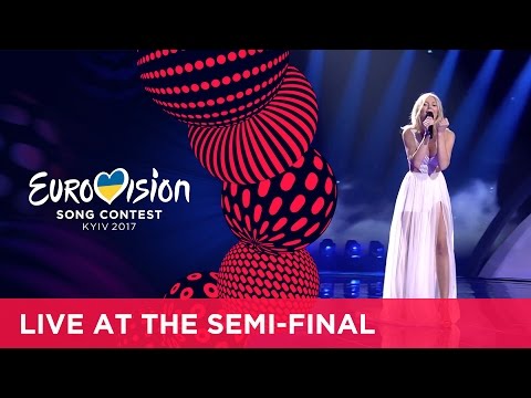Youtube: Kasia Moś - Flashlight (Poland) LIVE at the first Semi-Final