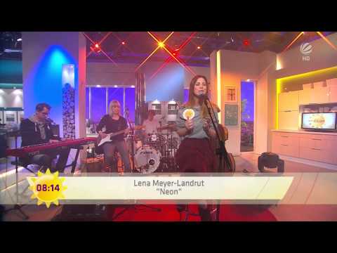 Youtube: Lena Meyer-Landrut - Neon (Lonely People) - LIVE im Sat.1 Frühstücksfernsehen