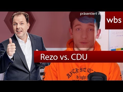 Youtube: RA Solmecke reagiert auf Rezo vs. CDU - dürfen YouTuber alles?
