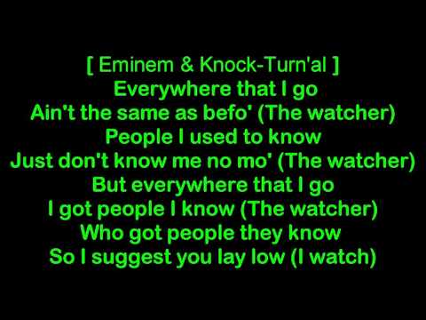 Youtube: Dr  Dre - The Watcher (Lyrics)