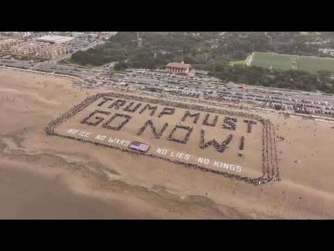 Youtube: 8 Millionen Menschen versammeln sich landesweit zum „No Kings“-Protest.