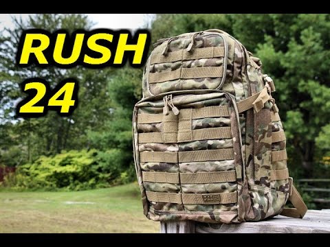 Youtube: 5.11 Tactical Rush 24 Backpack: Full Review