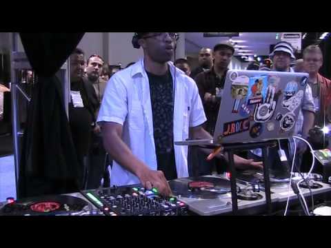 Youtube: NAMM 2011 - J-Rocc 4 deck set on the Rane Sixty Eight