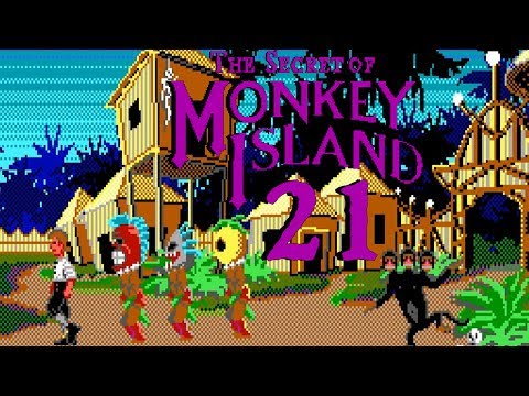 Youtube: Let's Play The Secret of Monkey Island [EGA] #21 - Hinter dir, ein dreiköpfiger Affe!
