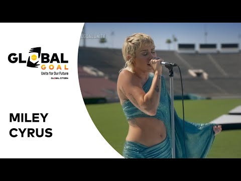 Youtube: Miley Cyrus Performs "Help!" | Global Goal: Unite for Our Future